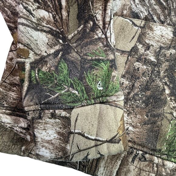Realtree Xtra Youth Camo Fleece Hoodie L 10–12 Hunting Outdoor Pullover - Picture 6 of 10